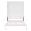 Lit escamotable double pleine grandeur avec tablettes-1285871766
