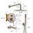 Calder Dual Function Complete Shower System with Rough in-Valve-98287150