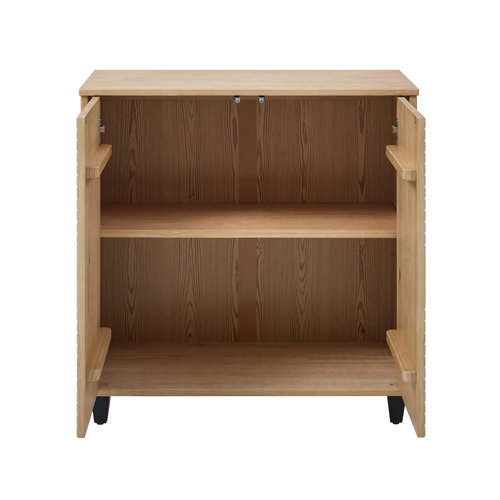 Red Barrel Studio® Cesidio Solid Wood Accent Cabinet & Reviews | Wayfair
