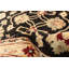 Tapis noir en laine noué à la main de conception unique 3 pi x 5 pi New Age Chobi