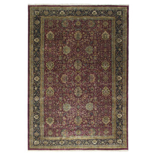 Jaipur Hand Knotted Red /Gold 12x18 Oversize Rug