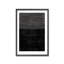 Abstrait noirci par Eysmael Quisora - œuvre d'art encadrée sur papier-81386957-131298042-131298044