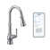 Peterson Touchless Single Handle Kitchen Faucet with Wave and Power Boost and with Accessories