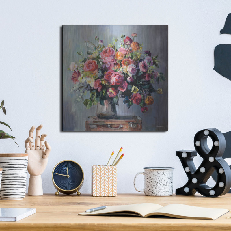 «Abundant Bouquet» par Marilyn Hageman, H 12 po x l 12 po