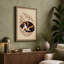 Sleeping Cat in Sage Boho - Wrapped Canvas-1053195845-1053195850
