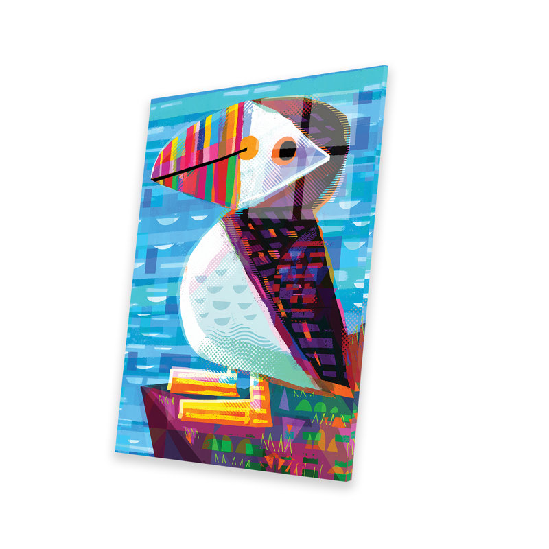 «Puffin On Glass» par Gareth Lucas, reproduction