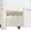 Lit de jour simple en bois avec trois tiroirs