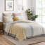 Ensembles de courtepointe 100% coton 98 po x 90 po DDUOXIN - 1 courtepointe avec 2 taies décoratives-117613579-117613576