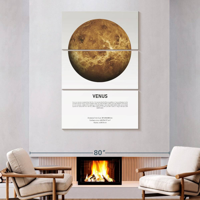 Oberle Venus Light, 74" H x 48" W