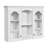Versatile Wall Mounted Bathroom Cabinet with Ample Storage and Stylish Design
