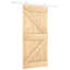 Porte coulissante avec quincaillerie Vidaxl-112704226-112704222