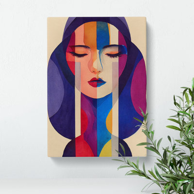 Woman Abstract Watercolour No.2 - Wall Art