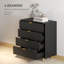 80cm W 4 - Drawer Chest of Drawers-1156807224