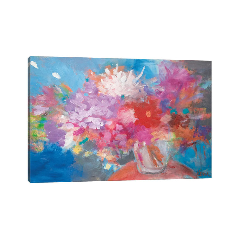 Flower Power by Kerri McCabe - Wrapped Canvas Print
