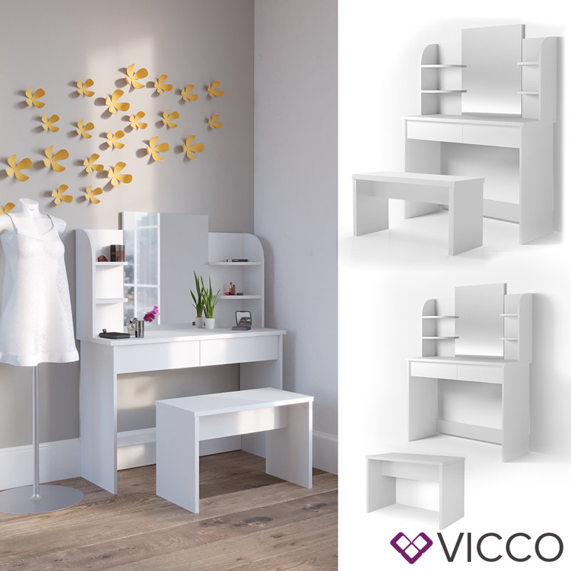 Bella Vista Dressing Table with Mirror