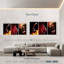 «Versing Glasses Of Red Wine», reproduction d'art sur toile-1508141338