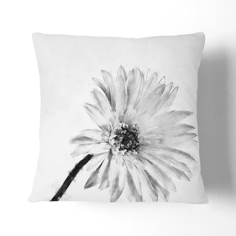 Square Cushion, 40cm H x 40cm W x 15cm D, Black