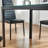 Reiner Glass Top Metal Base Dining Table-261986660