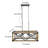 Gatlin 4 - Light Kitchen island linearPendant with Wood Accents-1430701867-1430701864