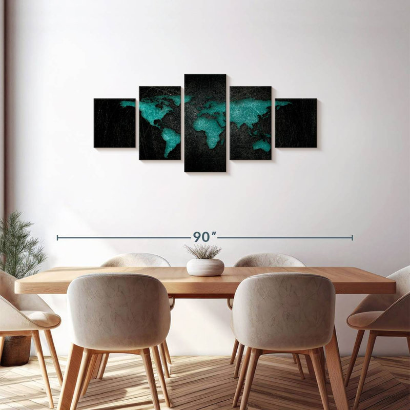 Aged World Manuel XXII, 30" H x 68" W