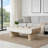 Coffee Table With Faux Marble Tabletop (Only Including Table)