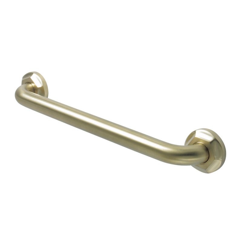 Barre d'appui Kingston Kingston Metropolitan O.D, H 2,81 po x l 14,19 po x P 2,75 po, Laiton satiné