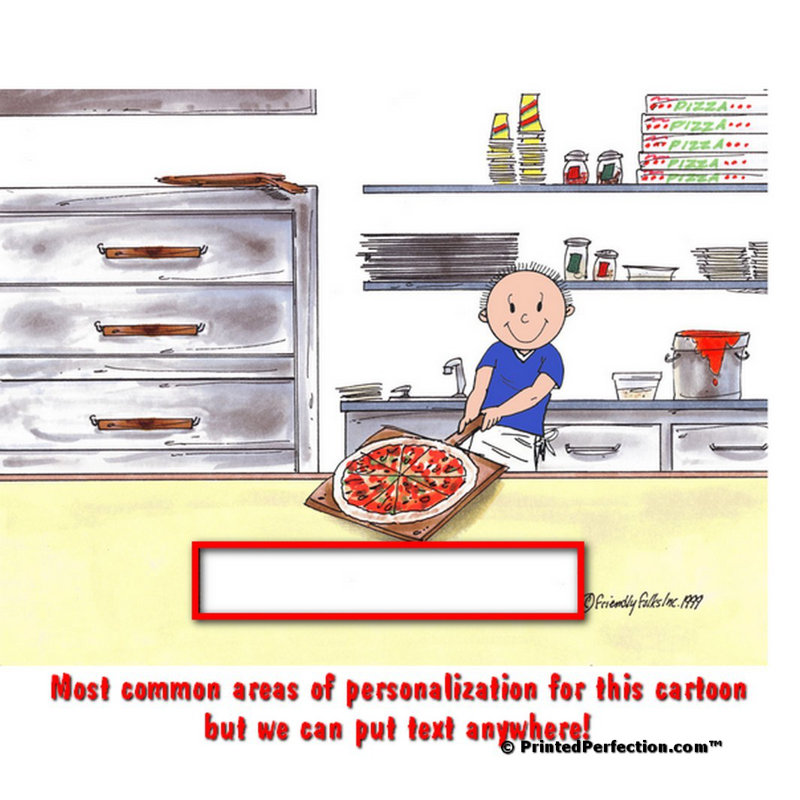 Machine à pizza personnalisée - ensemble de sous-verres mâles (4 sous-verres), Oui