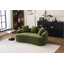 Canapé à compression, canapé courbé de style moderne pour petits espaces et appartements, chenille 30D sans assemblage, 3 coussins décoratifs. Vert.-1681648314-1681648315