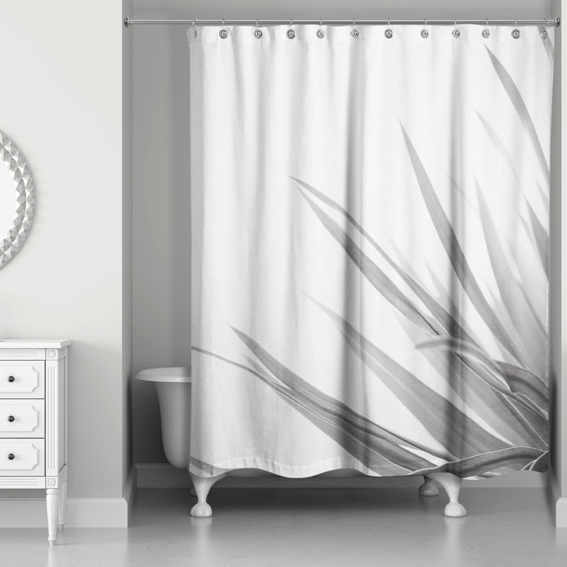 Succulent Crop Shower Curtain