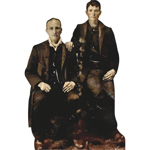 H49959 Frank James Jesse James Outlaws