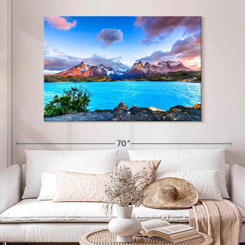 Alvord Torres Del Paine Landscape, 34" H x 51" W