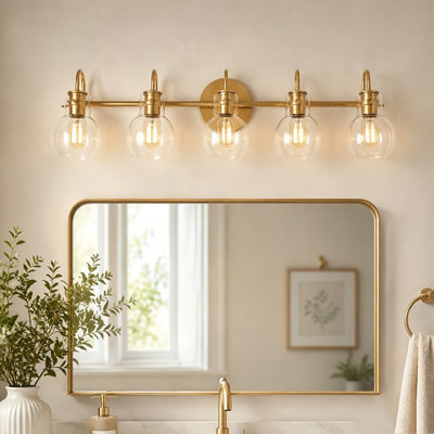 5-Light Dimmable Vanity Light