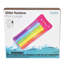 CocoNut Float: Glitter Rainbow Pool Lounge - Radeau gonflable 68 po x 28 po, anti-fuite, durable, décoration de fête