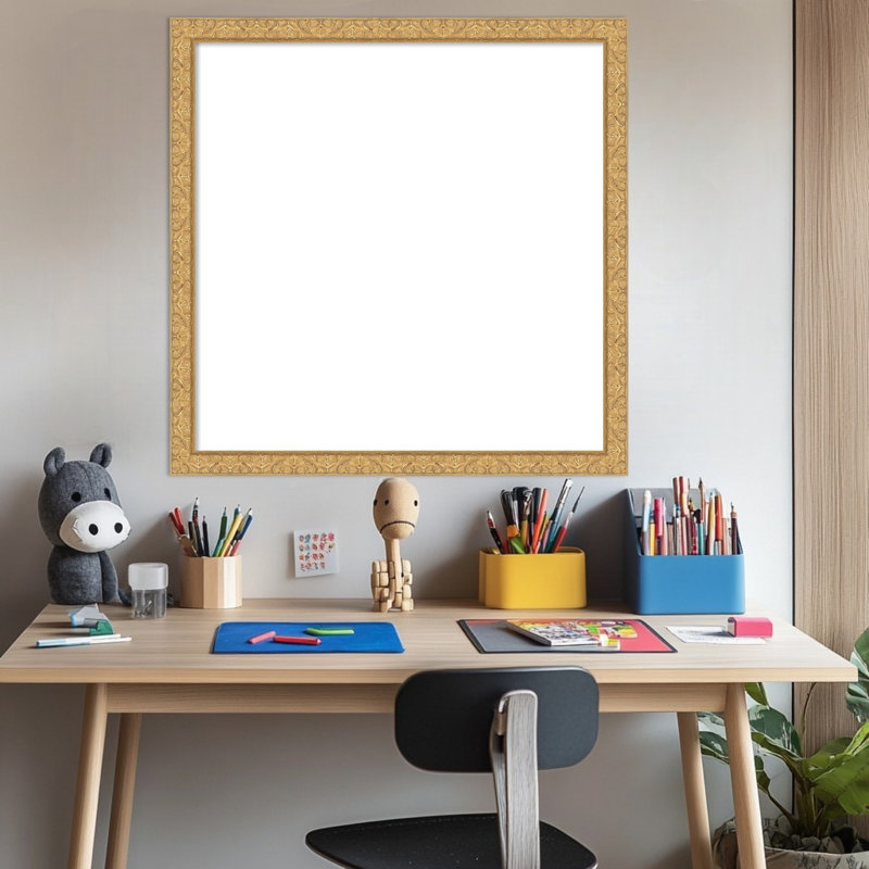 Tableau magnétique effaçable à sec Lila, H 26 po x l 26 po