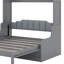 Grand lit escamotable mural avec coussin-390948902