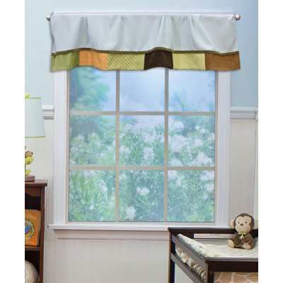 Cotton Patchwork Tailored Window Valance