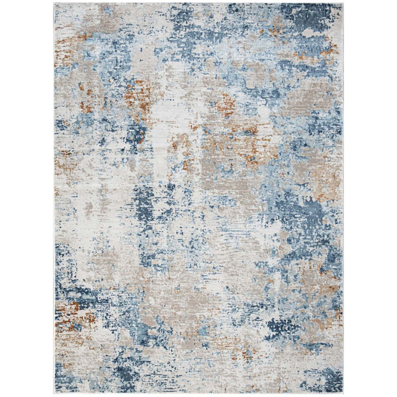 Multicolor Area Rug, Rectangle 2' x 3'