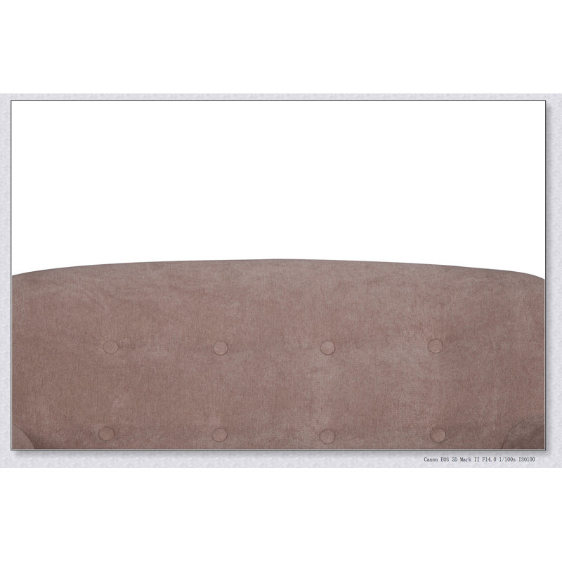Chaise BRENNA, Mélange de polyester brun clair