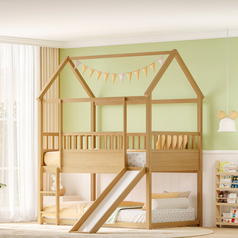 Lit superposé simple avec barrière de sécurité amovible - Ajoutez du plaisir à votre chambre à coucher