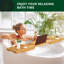 Mackenze Bamboo Bath Caddy