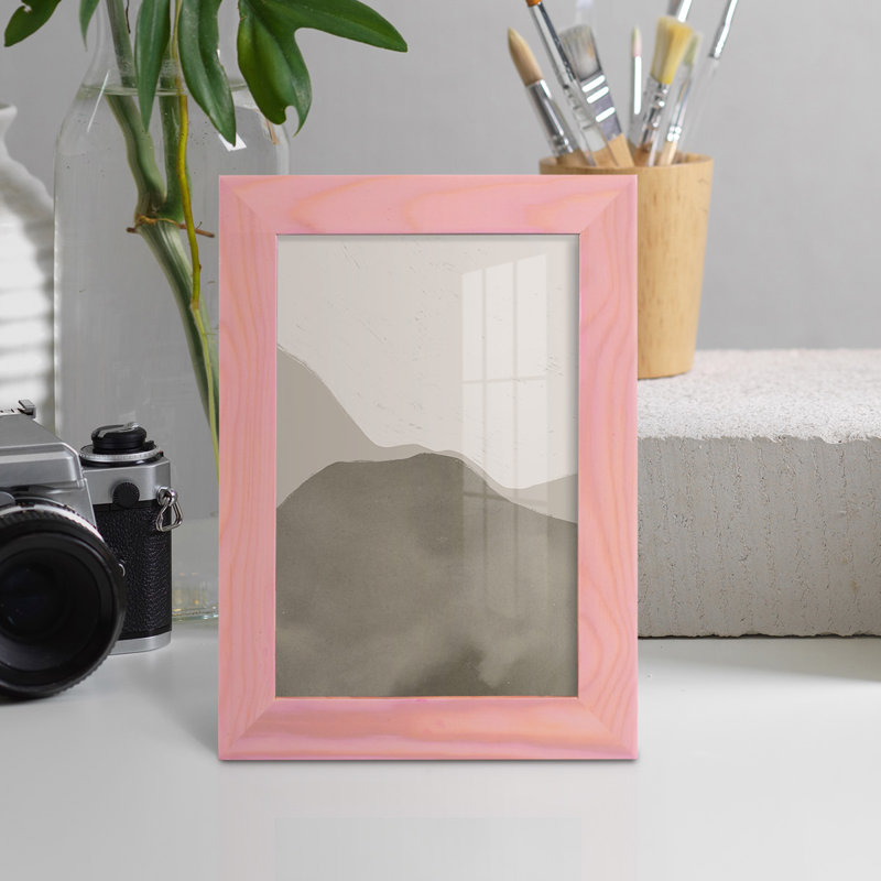 «Cloud Kiss II», reproduction d'art sur papier, H 6 po x l 4 po x P 1 po, Rose