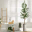 Artificial Tree In Modern Planter, Fake Olive Silk Tree Home Decoration (Plant Pot Plus Tree)-938195086-925170724