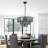 8 - Light Dimmable Empire Chandelier