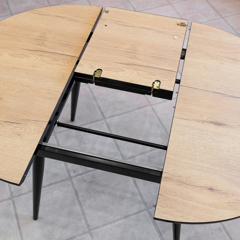 4 - Person Butterfly Leaf Dining Set, Oak