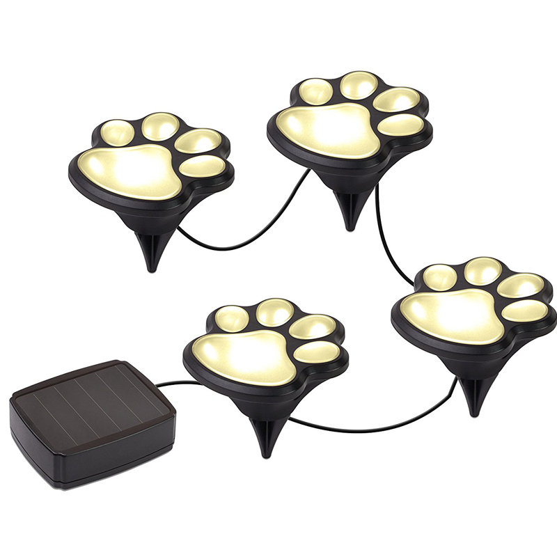 Black Integrated LED Pathway Light Pack
