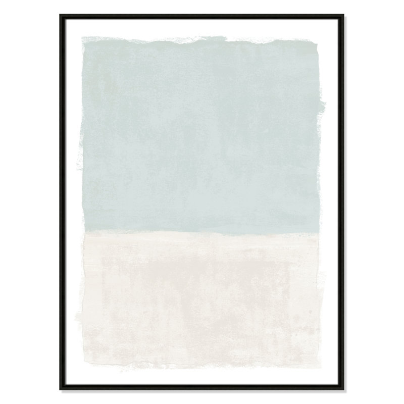 Ocean Tides I Print by Natalie Carpentieri, 31.5'' W x 41.5'' H, Espresso Floater