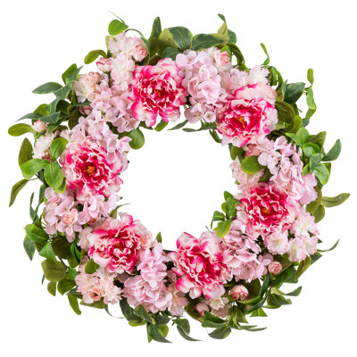 24" D Floral Wreath