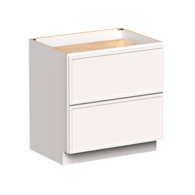CASAINC Ready-to-Assemble W33"x D24"x H34.5" Kitchen Drawer Base Cabinet