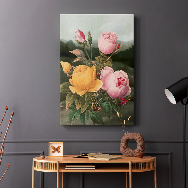 Paysage botanique II - Cavas enveloppés de galerie, H 48 po x l 32 po
