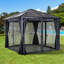 Milanna 8m x 8m Steel Patio Gazebo
